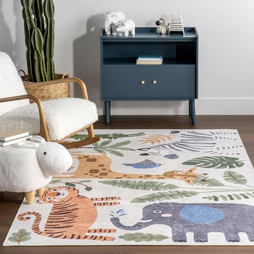 nuLOOM Splashguard Pavani Multicolor 3' x 5' Alfombra miniatura 7