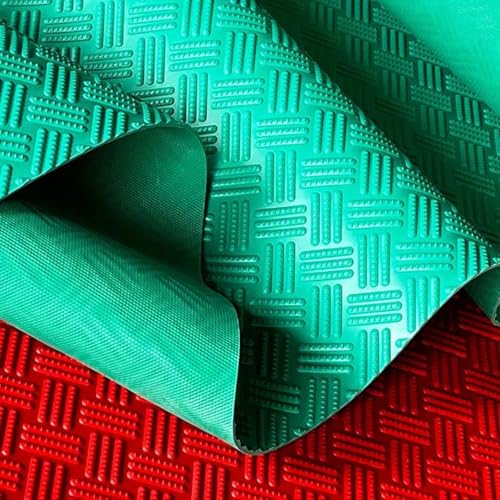 Suelo de goma personalizable para garaje, tapete antideslizante para gimnasio y entrada, color verde, 1,8 x 1,4 m, tapete para banco de trabajo
