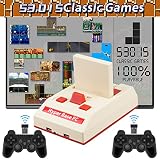 Retro Game Console Built in 53,015 Classic Games, 500G Video Game Consoles Plug & Play, Emulator Con