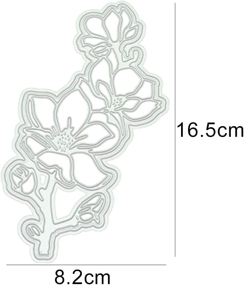 Flower Cutting Dies for Card Making,Daisy Cutting Dies Cut Stencils for DIY Scrapbooking Photo Album Decorative Embossing Paper Dies for Card Making Templated+Cute Brooch Pin - Image 4
