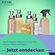 Future Stories Sprühflasche 500 ml aus Glas - für Universal-Reiniger, Textilerfrischer, Haushalt, Pflanzen, tropfsicher