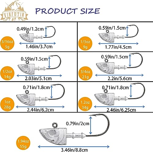 Hameçons à tête plombée swimbait pour vos sorties de pêche estivales