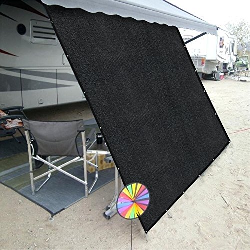 Shatex 8X16Ft Rv Awning Shade With 90% Privacy Screen Free Kit, Black #TOP1