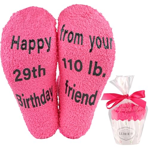 Funny Birthday Gifts Socks for Women,Friends,Sister,Fun Fuzzy Socks for Best Friend Women's Birthday