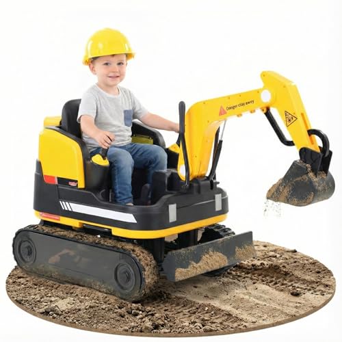 HECHT Elektro Kinderbagger 12V ab 3 Jahre bis 30 kg
