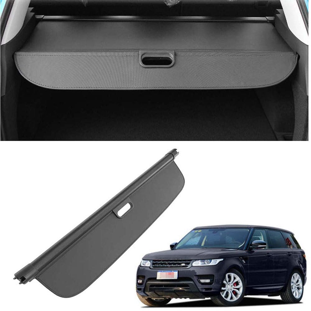 RéTractable ÉTagèRe ArrièRe Coffre pour Land Rover Range Rover Sport 2014-2018 Housse de Protection Coffre Stockage de Partition de la Boîte de Queue Étagères