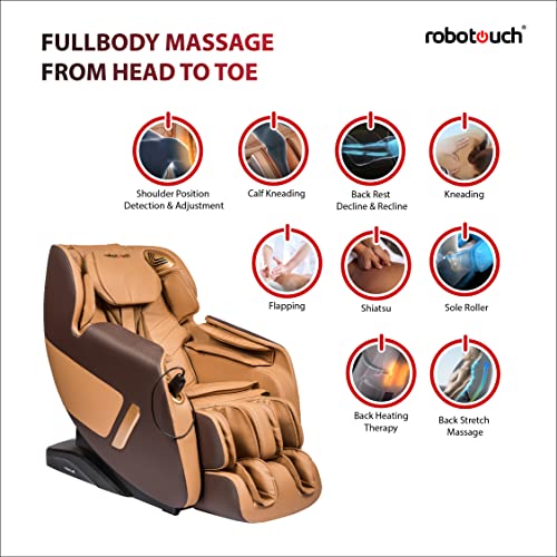 Image of Robotouch Desire Full Body Massage Chair (DESIRE 2C BROWN)