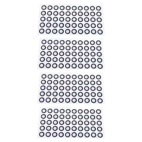 500 Stück 3D, 6,0 Mm Innendurchmesser, 10 Mm Außendurchmesser für 3D-Scanner, Genaues Scannen, mit Heller Reflektierender Folie für 3D-Scanner-Positionierungsziel