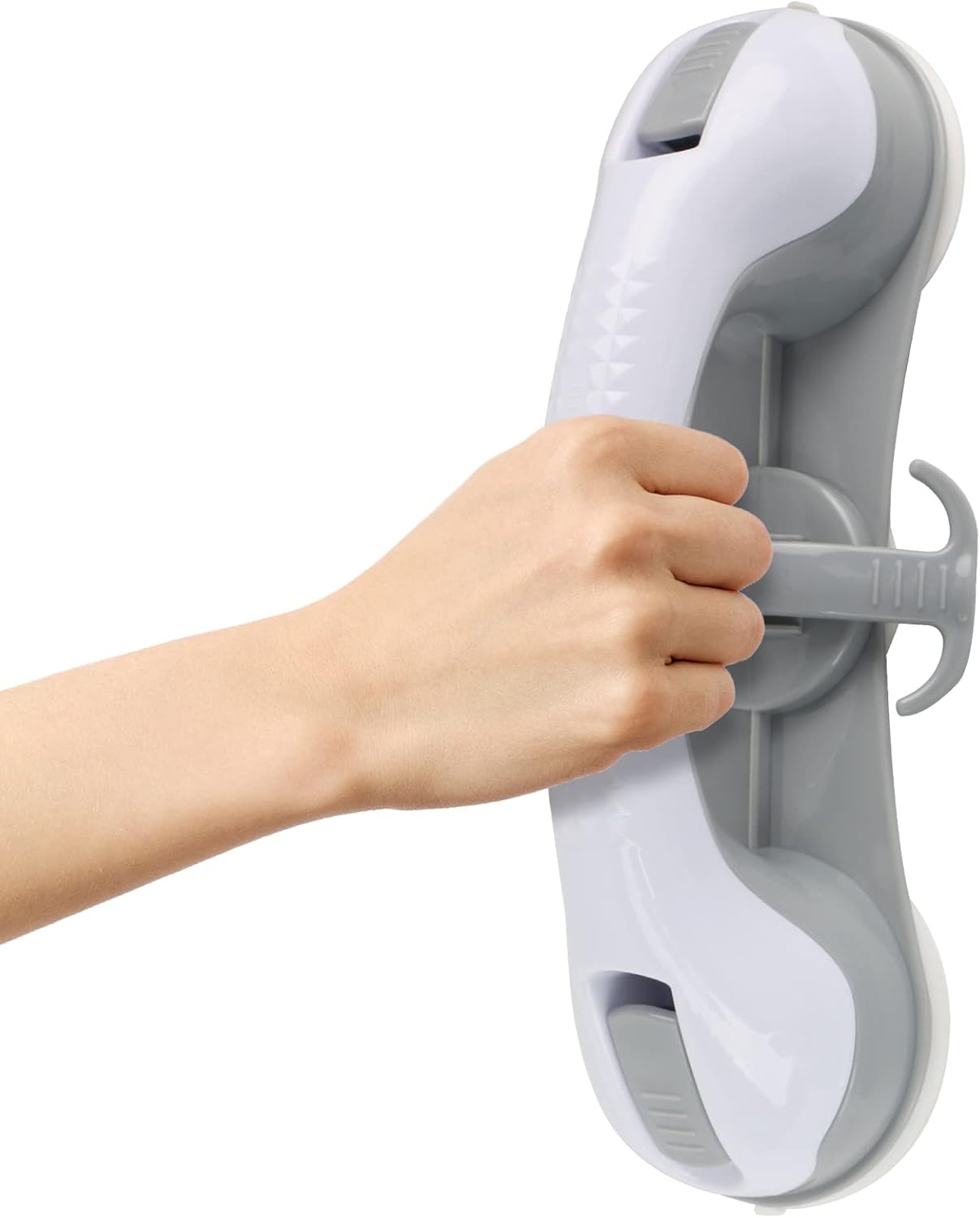 LONVICHTT 3 Suction Cup Grab Bars for Bathtubs and Showers