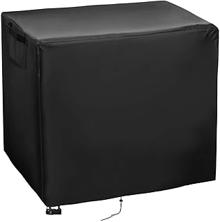 Outdoor Prep Table Cover, 36 x 30 x 35 Inch Waterproof Stainless Steel Prep Cart Table Cover for Outdoor Kitchen Grill Cart Pizza Oven