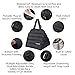 MANON ROSA Dog Car Seat Carrier Bag & Clip-On Convenience Travel Bed & Waterproof Mat A Premium Multi-Use Solution for Small Medium Dogs Cats Puppies