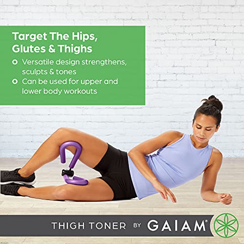 image for Gaiam Thigh Toner - Versatile Workout Equipment Exerciser for Toning H