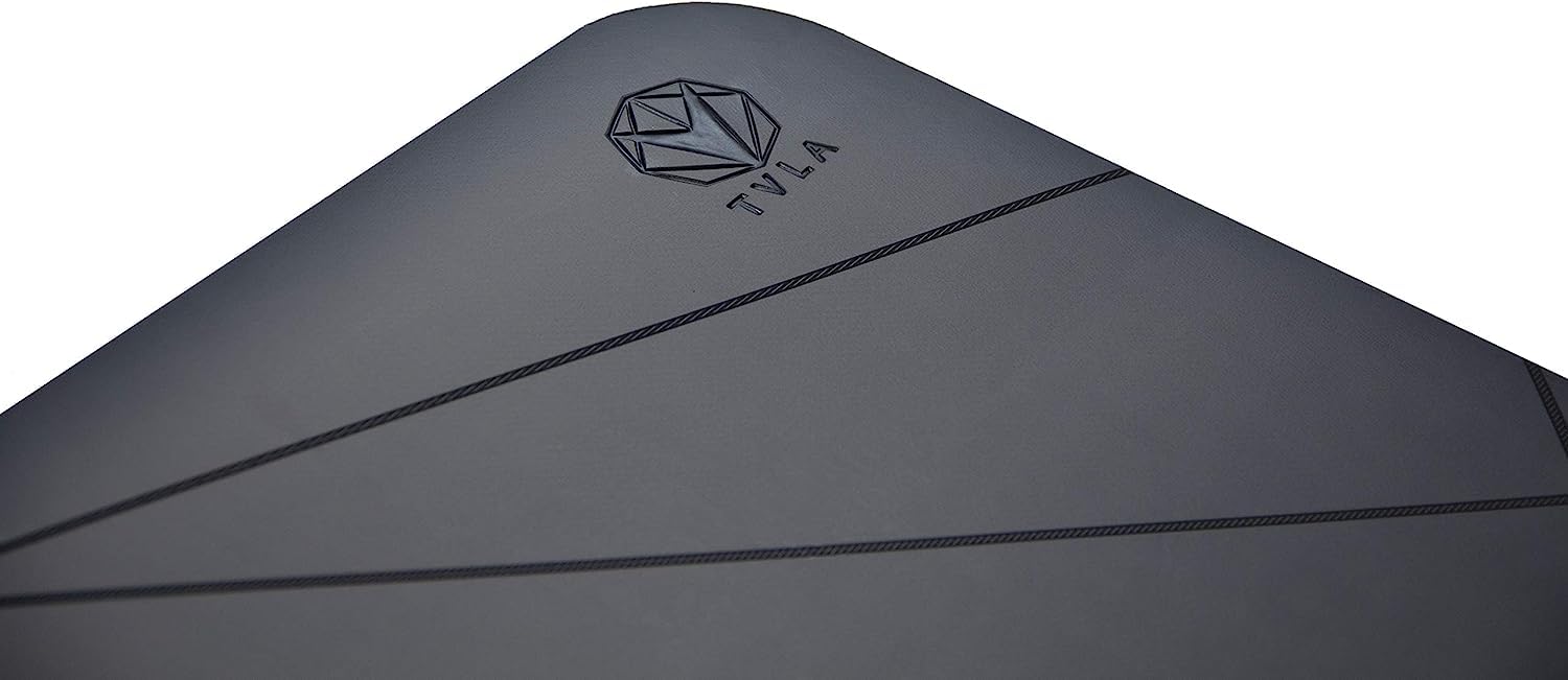 Yoga Align[MAT] V3 | Pennarelli incisi basati sull'allineamento | Tappetino da allenamento antiscivolo e assorbe il sudore | extra lungo per fornire spazio respiratorio 71,1 x 182,9 cm
