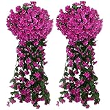 Langlebig: Diese Kunstvioletten besteht aus einer Kombination aus hochwertiger Seide und Kunststoff und behalten ihre Schönheit im Laufe der Zeit bei, widersetzen sich gegen das Verblassen, Wilten oder Schuppen für eine lang anhaltende Ausstellung.