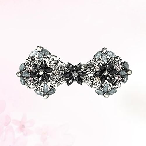 Miniatura 9 de Pinzas para el pelo de lazo, 1 unidad, pinzas para el pelo de diamante, horquilla de lazo, hermoso pasador de bobby, clip de cruz, clip de madre,