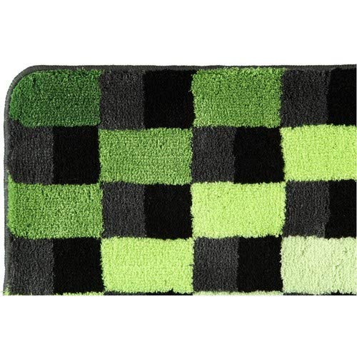 Kleine Wolke Carrara Bath Mat 100% Polyacrylic in 5 Sizes / 5 Colours 60 x 100 cm green