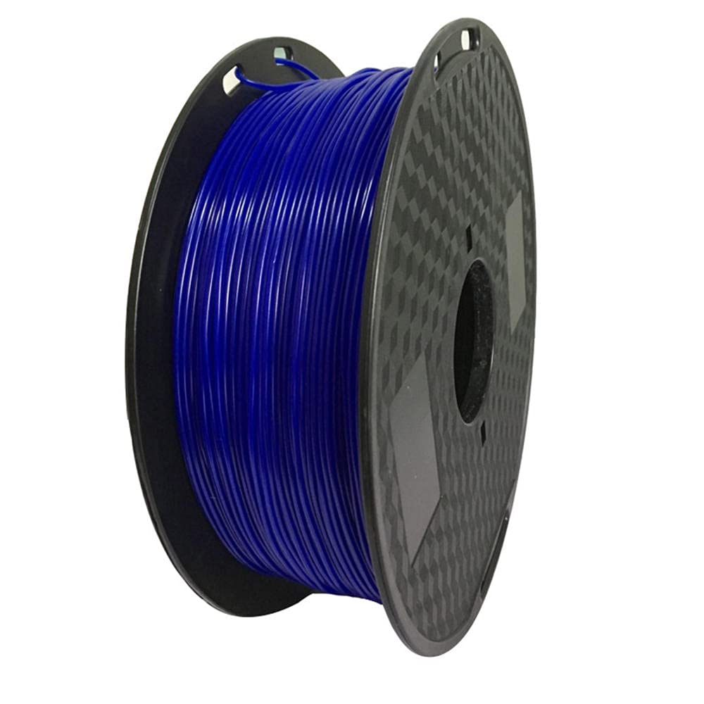TPU 72D Filament, 1,75 mm, flexibles Filament, 3D-Drucker-Filament, 1 kg, Maßgenauigkeit +/- 0,02 mm, Schwarz-Transparent
