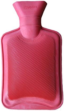 Vagabond Single Side Ribbed Red 1 Litre Hot Water Bottle