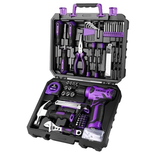 126 Piece Tool Set with Rechargeable Drill