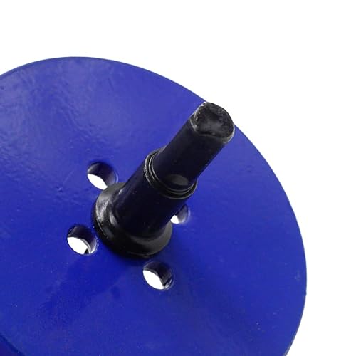 Vista 3 de Luomorgo - Sierra perforadora de 4 pulgadas/100 mm, acero de alta velocidad, profundidad de corte 1 1/4 pulgadas, adaptador de broca hexagonal