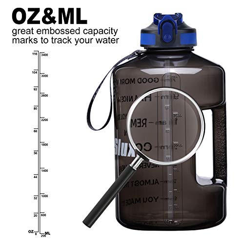 SLUXKE-378L22L-Water-Bottle-Motivational-Sports-Water-Bottle-with-Time-Marker-BPA-Free-Leakproof-Resuable-Large-Fitness-Water-Jug-for-Gym-Training-Hiking-Travel-OfficeSchool