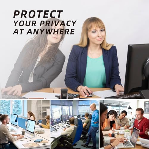 Image of 21.5 inch Computer Privacy Screen Filter - Suitable for 16:9 Aspect Ratio Widescreen Monitor - Blue Light Filter - Anti-Glare & Anti-Scratch Protector Film (21.5 inch Widescreen (16:9))