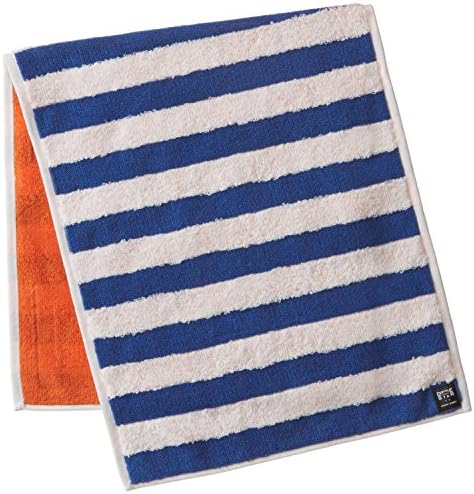 Imabari Towel Iori Double Star Color Magic Face Towel Japan - Orange