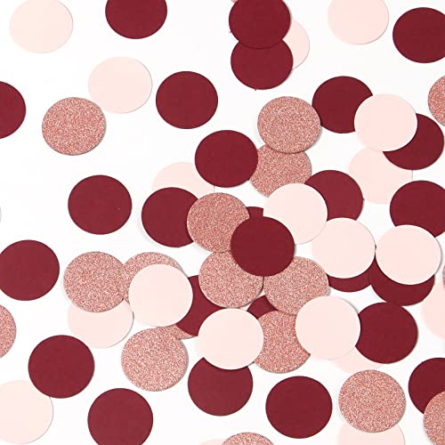 Rose Gold Confetti in multiple colors
