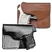 Talon Ruger LCP2/Taurus TCP Wallet Holster Right Hand Black Crimson Trace Laser