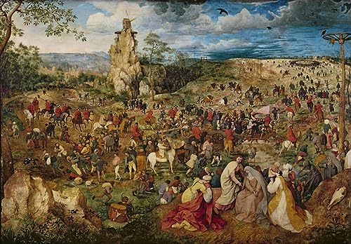 Image sur toile Pieter Bruegel peinture décoration chambre 60x90cm