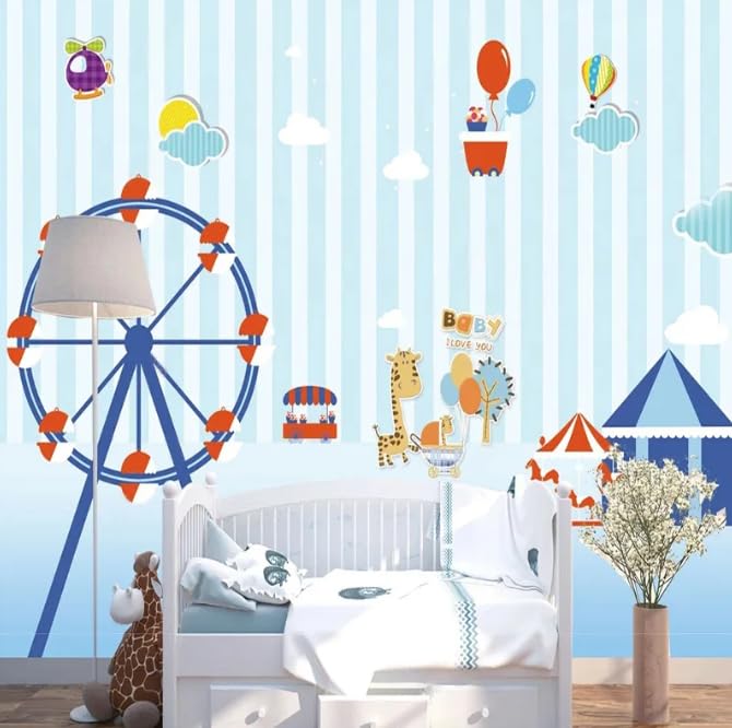 Papier peint photo 3D pour chambre d'enfants transformez leur salle de jeux en paradis