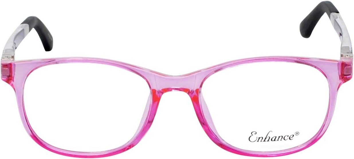 Calabria Enhance 4132 Kids Oval Reading Glasses Blue Light Filter or Clear Lens Girls