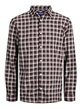Jack&Jones Originals Chemise pour adulte Coupe confortable Boutonnière Col de chemise à manches longues