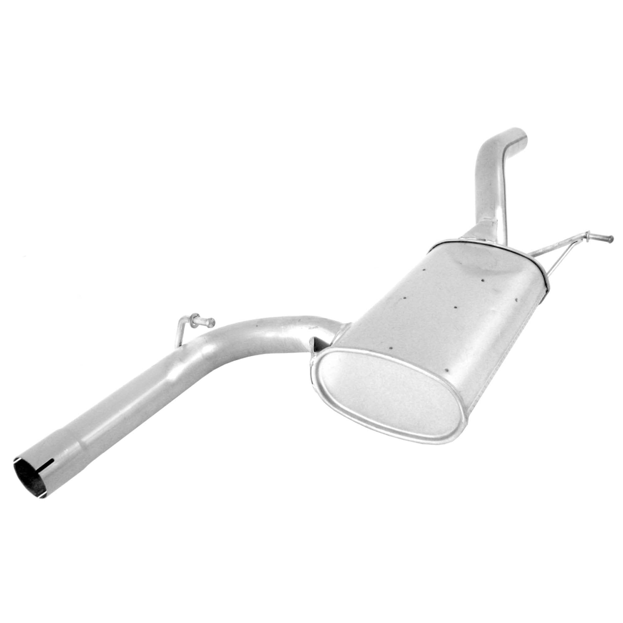 Walker 54731 Direct Fit Exhaust Resonator and Pipe Assembly 2.375" Inlet (ID) 2.375" Outlet (OD) for Volkswagen CC