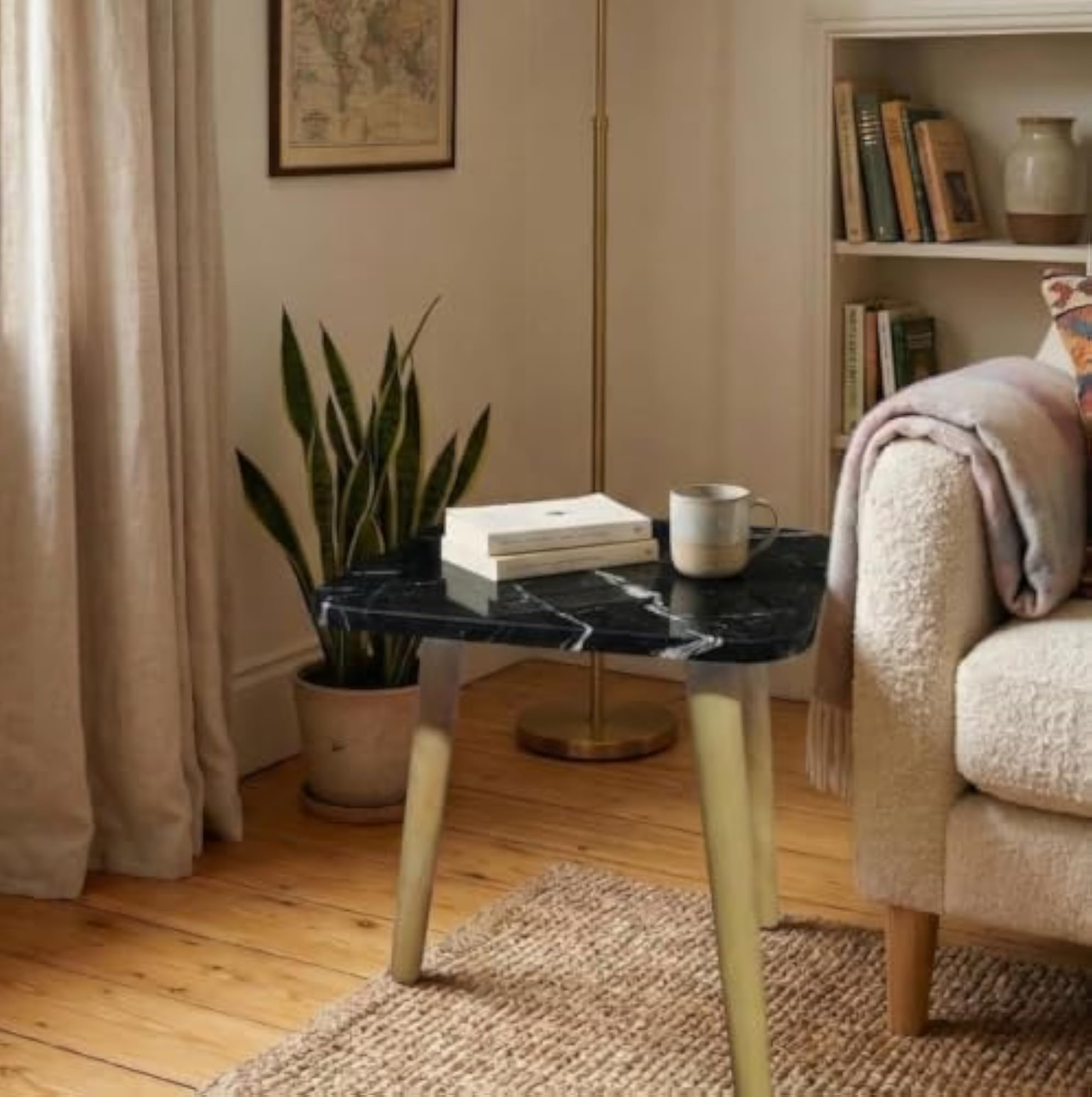 Foldable Side Table for Living Room & Balcony