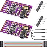 Conception simple et facile à utiliser : cette carte décodeur DAC a une conception simple, des broches claires et est facile à intégrer dans divers projets audio