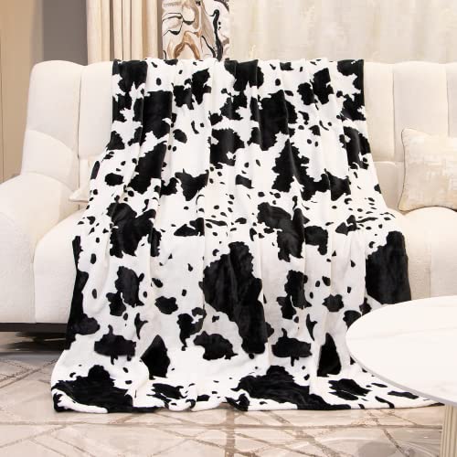 Image of Twin Size Blanket for Couch Bed, Soft Cozy Warm Twin Fleece Blanket for Adults, Cute Home Room Decor, 60x80Inches