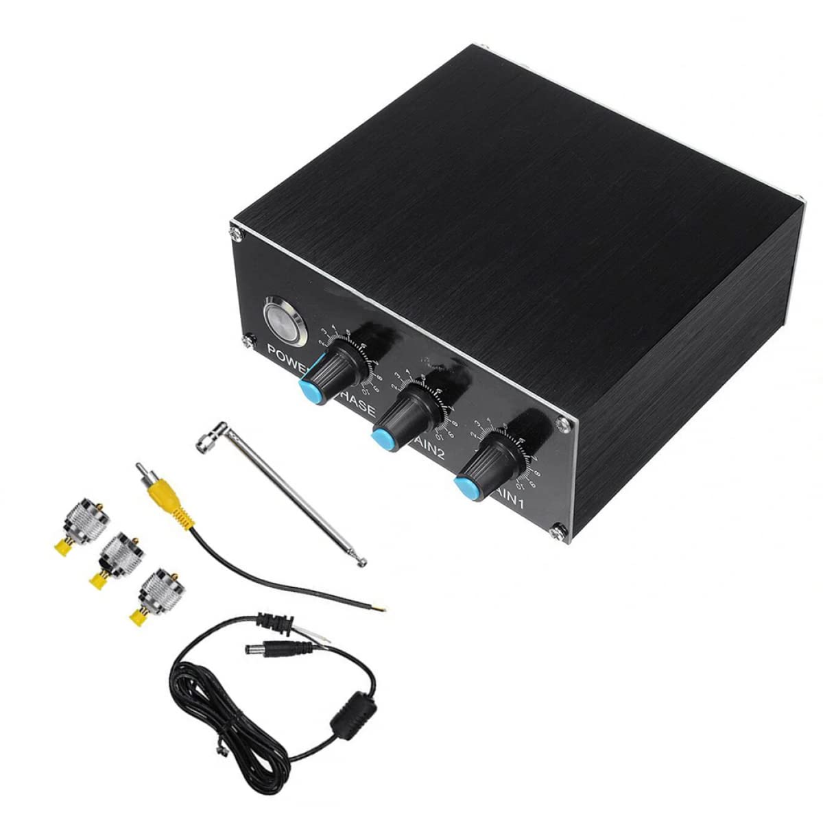 ZPLuz Filtro de ruido, QRM Eliminator X-Phase HF Bandas Segunda Generación 1-30MHz