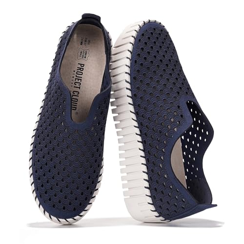 Project Cloud Daffodil Sneakers, Women's Lightweight Shoes - Blue, Size 9