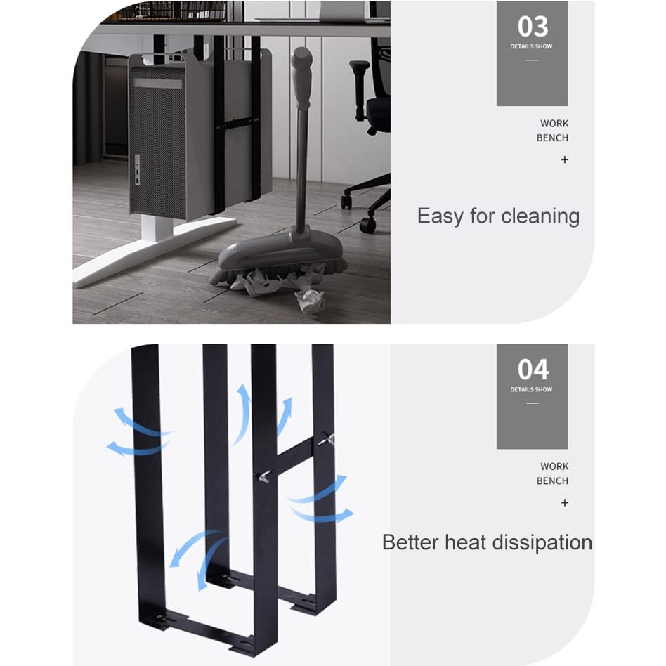 CPUホルダースタンド PCタワースタンド　モバイルCPUホルダー Amazon.co.jp: Lovehomily CPUスタンド キャスター付き スチール