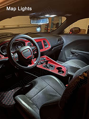 Kit de luces LED interior blanco para Chrysler 300 miniatura 4
