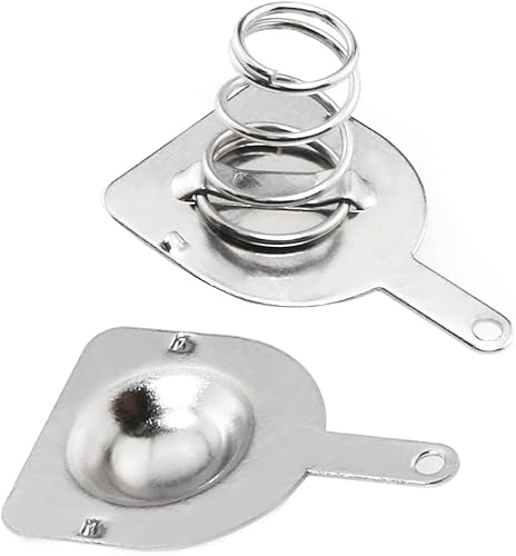 Vista 12 de MEETOOT 40pcs AA Batería Negativa a Positiva Conversión Primavera Contacto Níquelado Placa 0.945x0.433 in