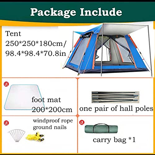 Carpa de Camping Pop Up Impermeable para 5-6 Personas miniatura 7