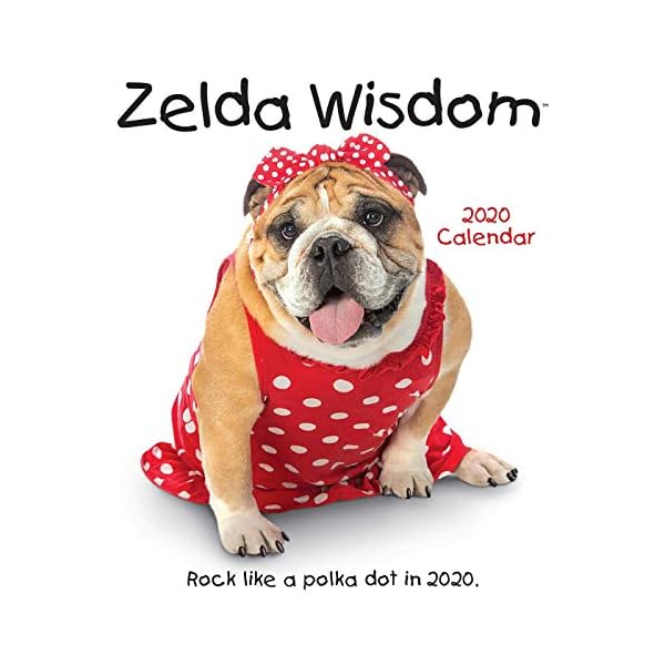 ZELDA WISDOM 2020 WALL CAL