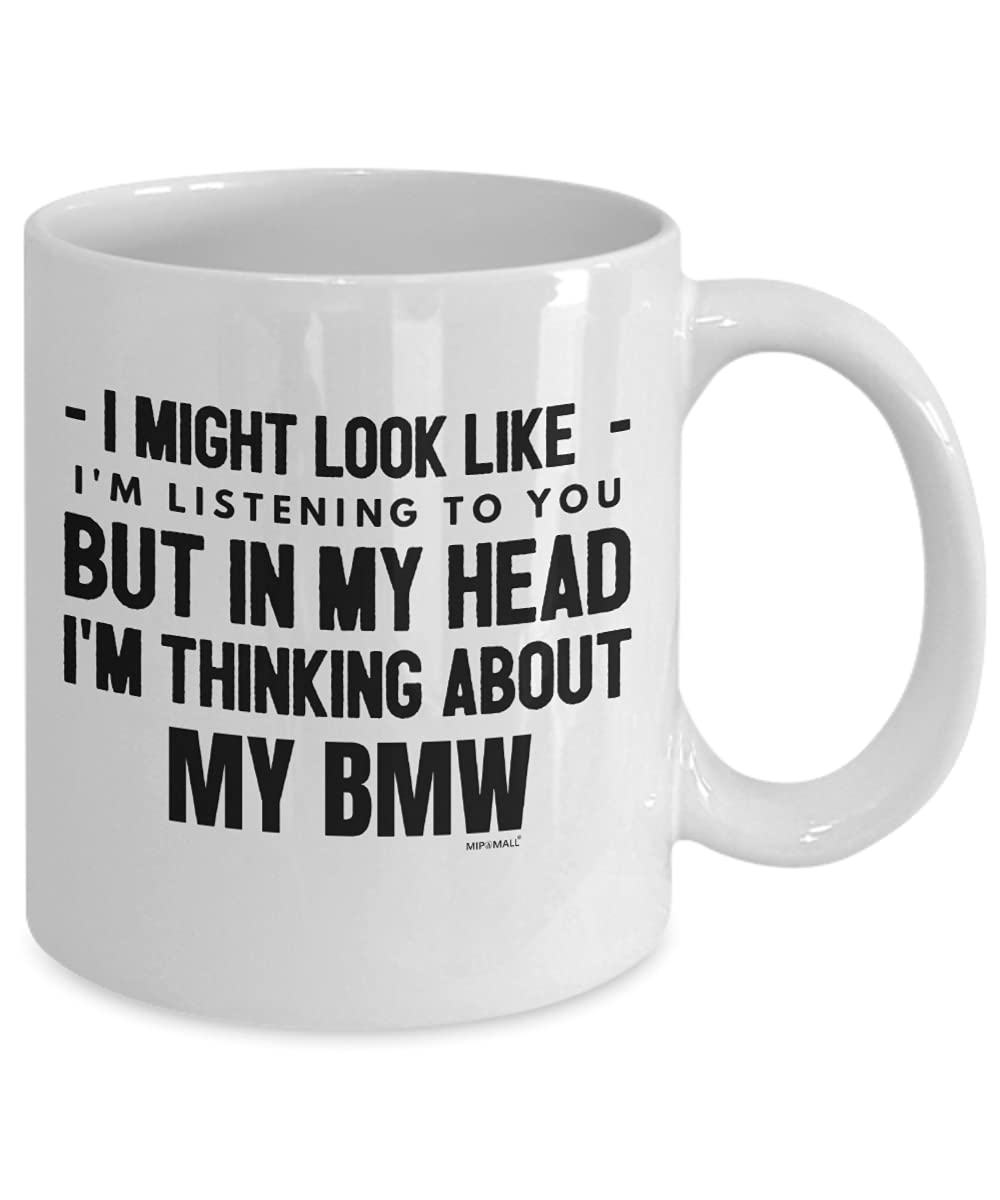 MIPOMALL BMW Mug, BMW Car Gifts for Men, Birthday Mug, Christmas Presents AZ17