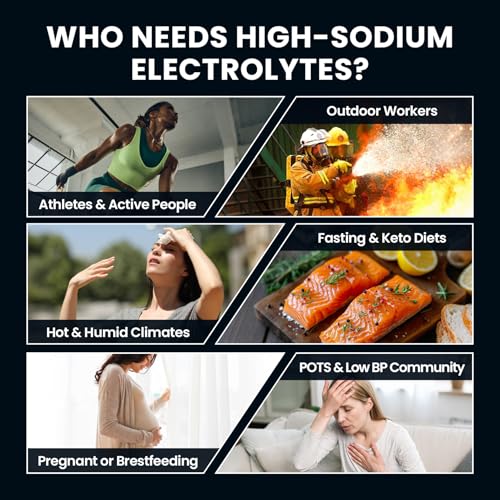 Image of Venture Pal High Sodium Electrolyte Powder Packets | Sugar Free Hydration Drink Mix with Sodium, Potassium, Magnesium & Vitamins | Zero Calorie | Keto, Vegan & Paleo Friendly | 30 Sticks