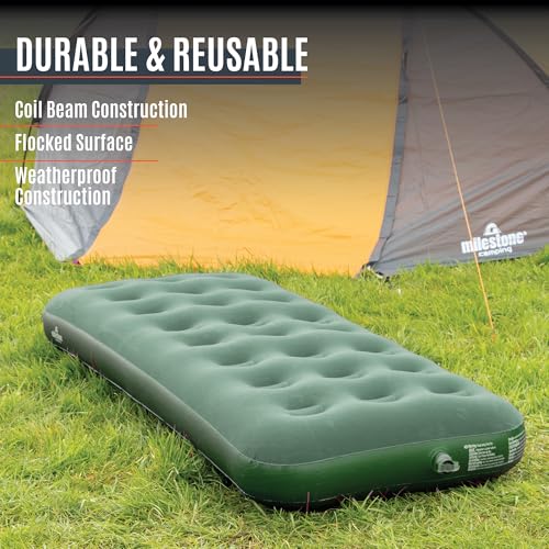 Matelas gonflable simple pour festivals soirées pyjama et camping 88129 - 6