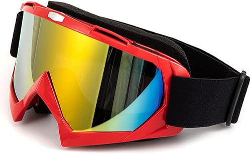 APEBAZY Gafas de motocicleta vintage Steampunk, gafas de esquí, gafas de bicicleta Dirk, gafas de motocicleta para montar