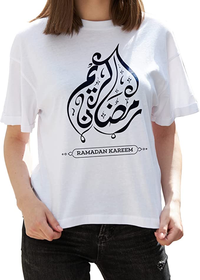 GenericWomen Ramadan Kareem Round Neck T Shirt