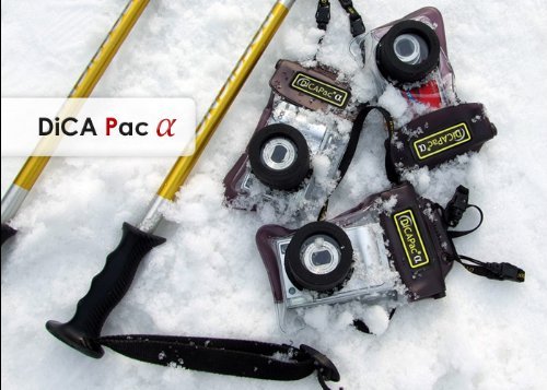 DiCAPac Housse étanche pour caméras Compatible avec Nikon Coolpix S 210 / S 220 / S 230 / S 2500 - étanche jusqu'à 10m IPX8 - Image 6